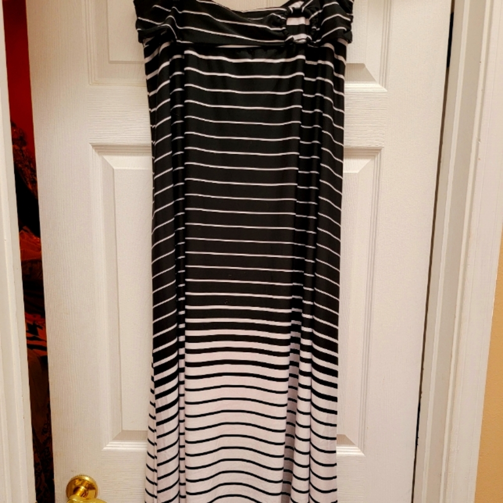 Striped skirt
